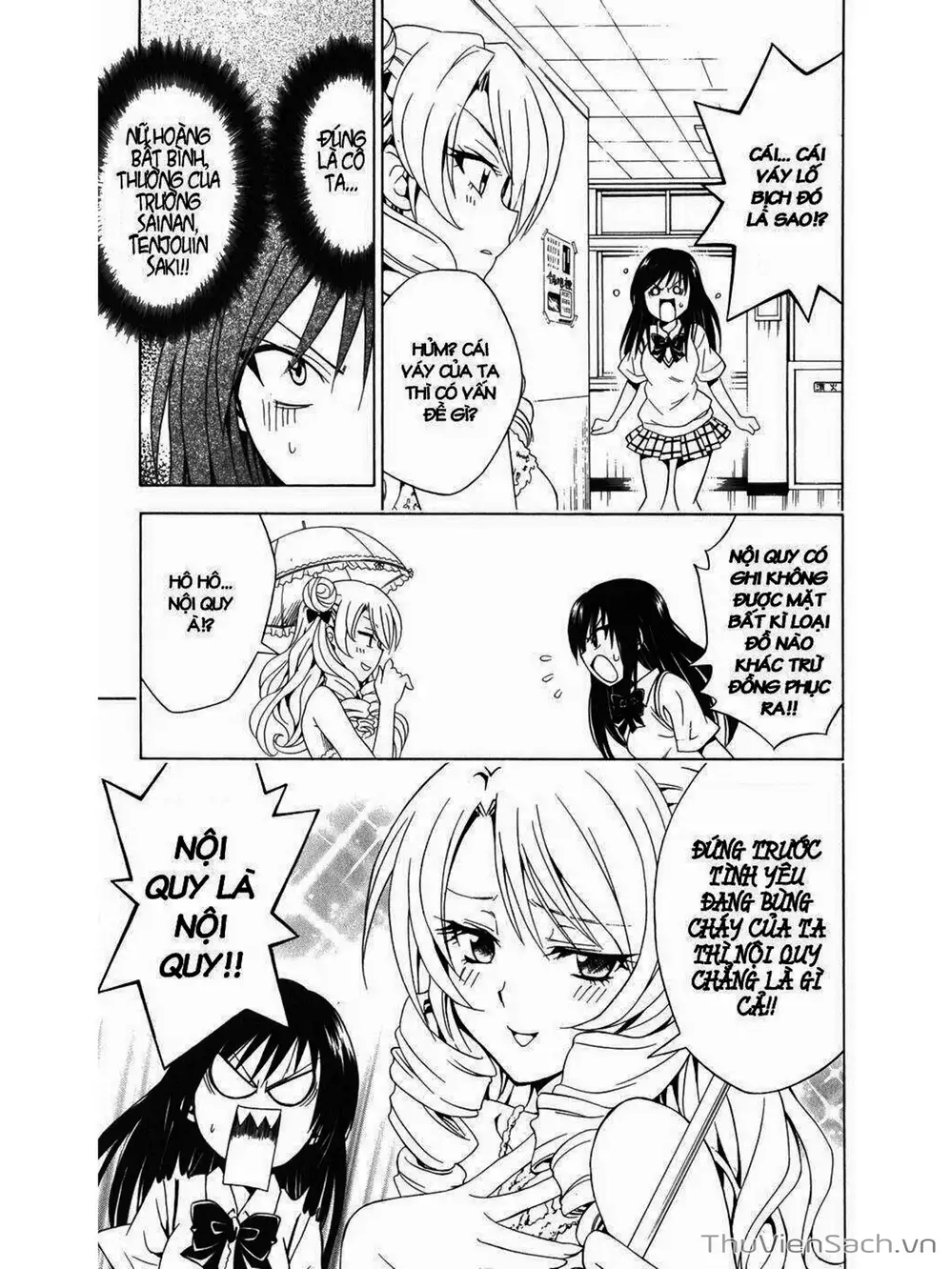 Truyện Tranh Bóng Tối Hoàng Kim - To Love Ru Darkness trang 8