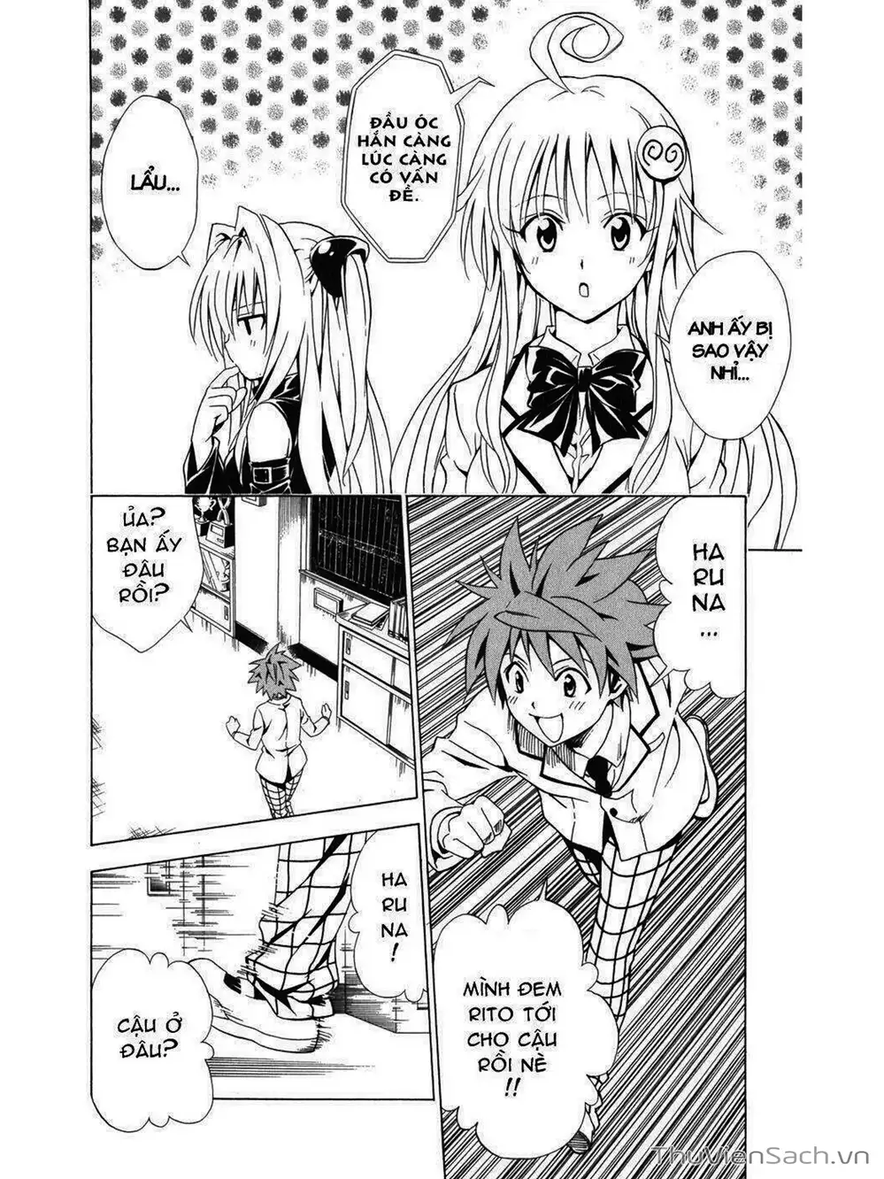 Truyện Tranh Bóng Tối Hoàng Kim - To Love Ru Darkness trang 8