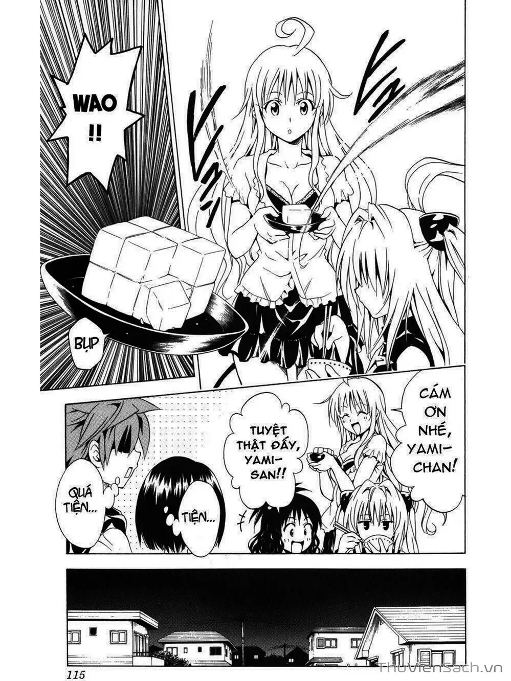 Truyện Tranh Bóng Tối Hoàng Kim - To Love Ru Darkness trang 8