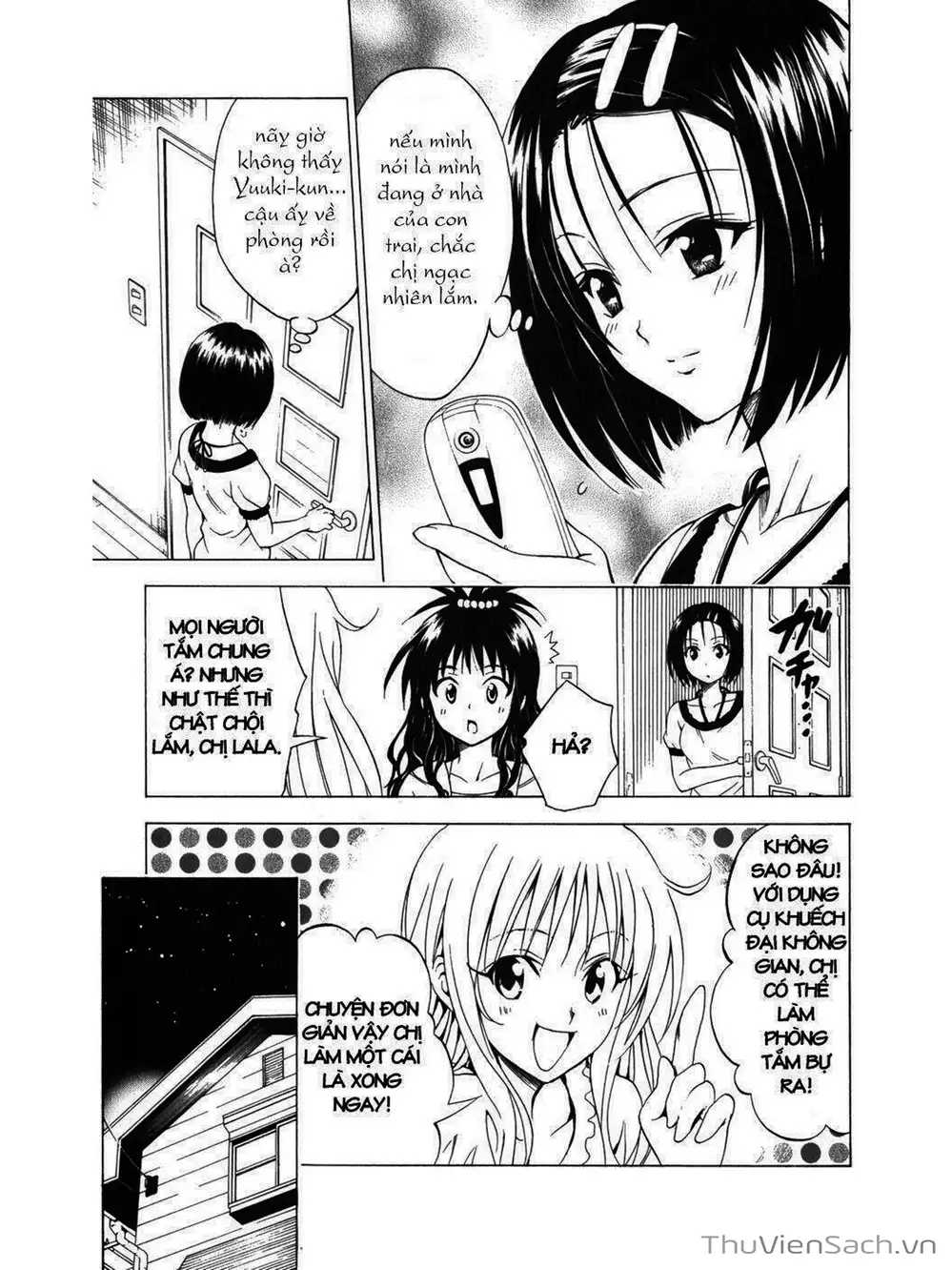 Truyện Tranh Bóng Tối Hoàng Kim - To Love Ru Darkness trang 8