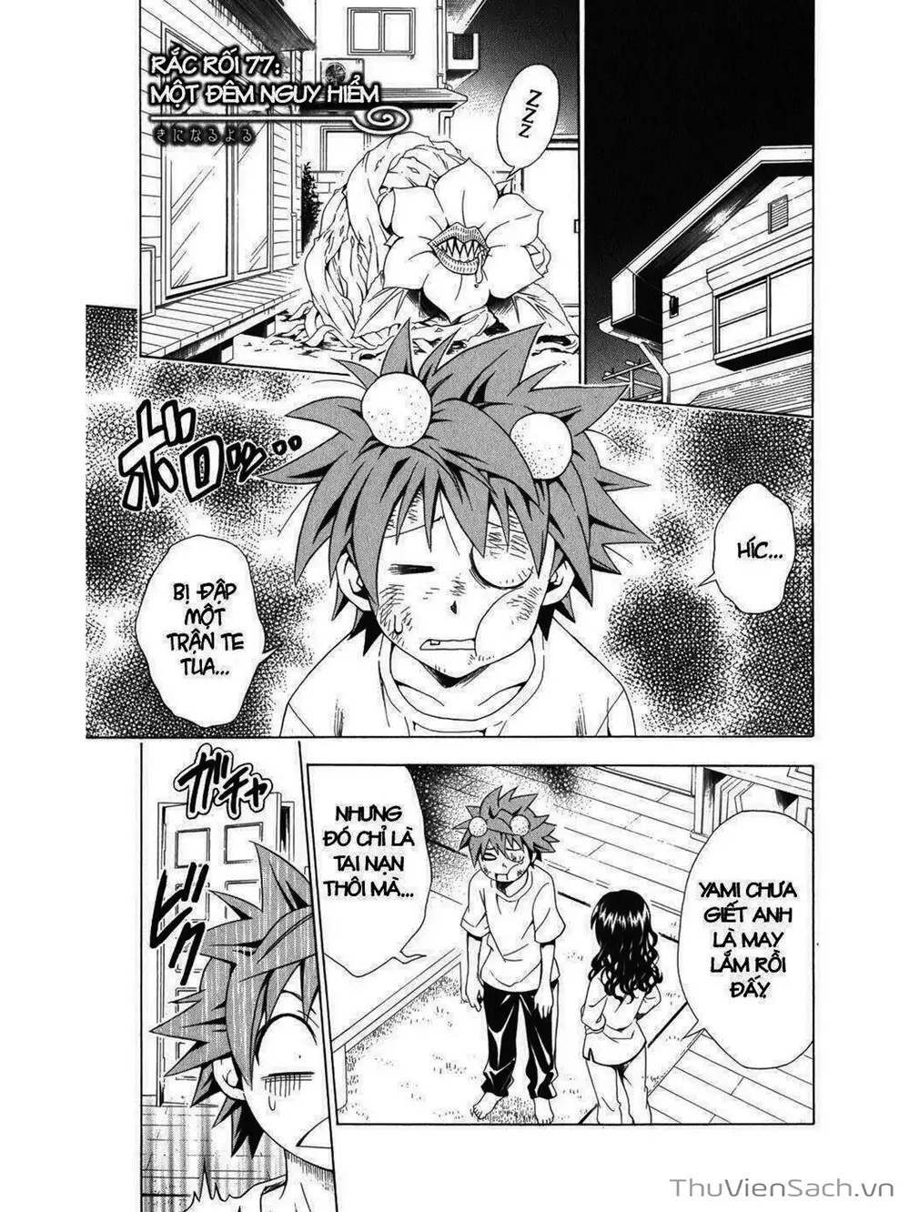 Truyện Tranh Bóng Tối Hoàng Kim - To Love Ru Darkness trang 8