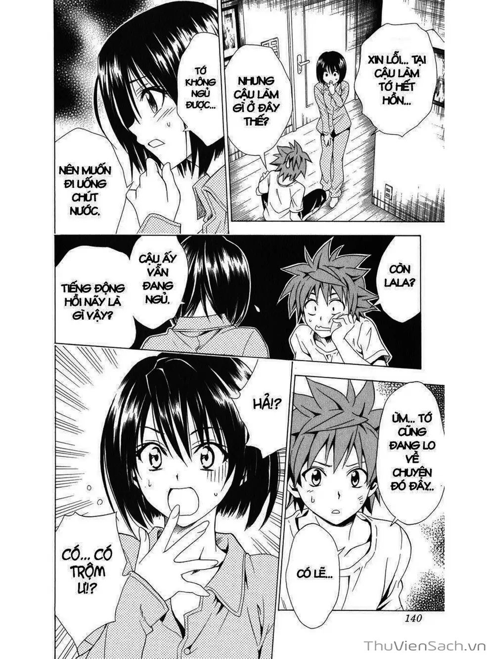 Truyện Tranh Bóng Tối Hoàng Kim - To Love Ru Darkness trang 8