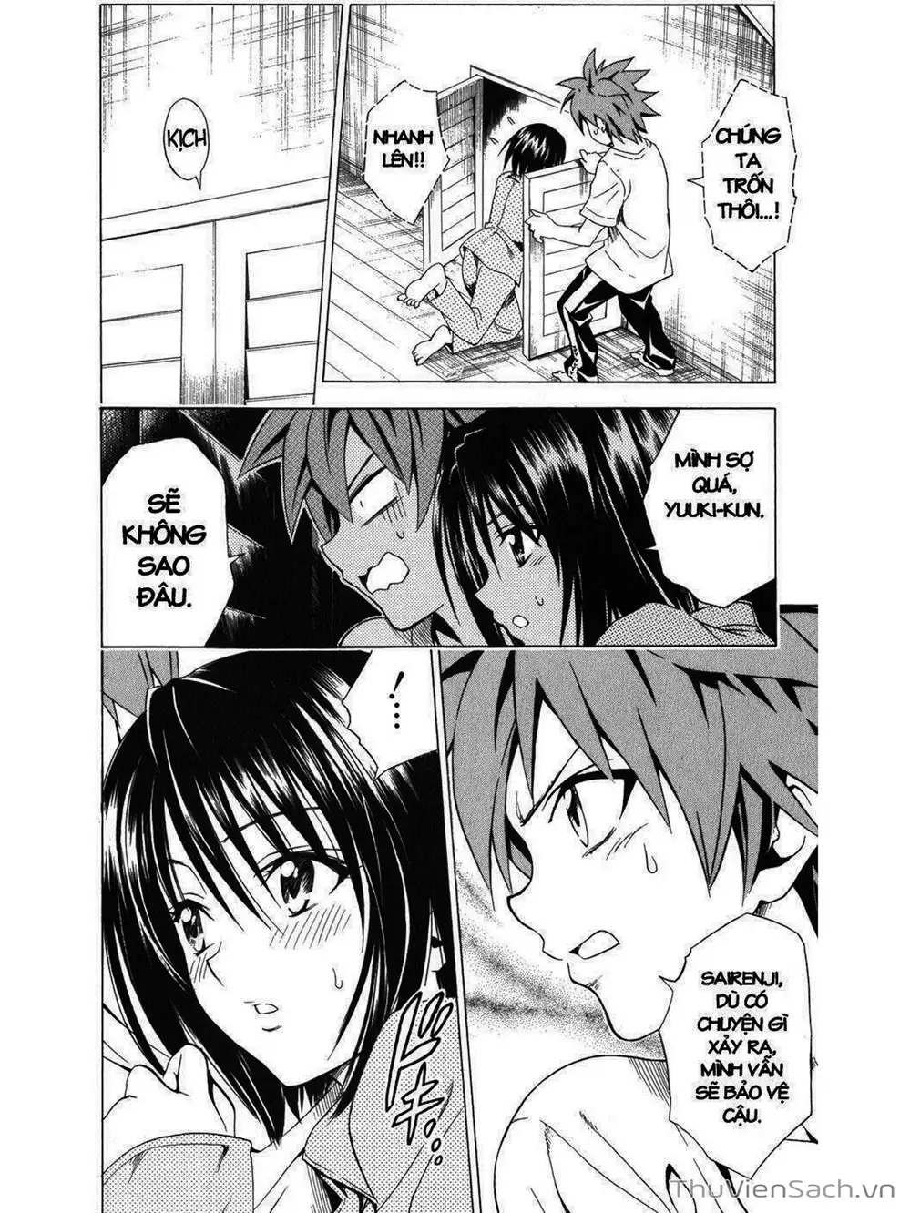 Truyện Tranh Bóng Tối Hoàng Kim - To Love Ru Darkness trang 8