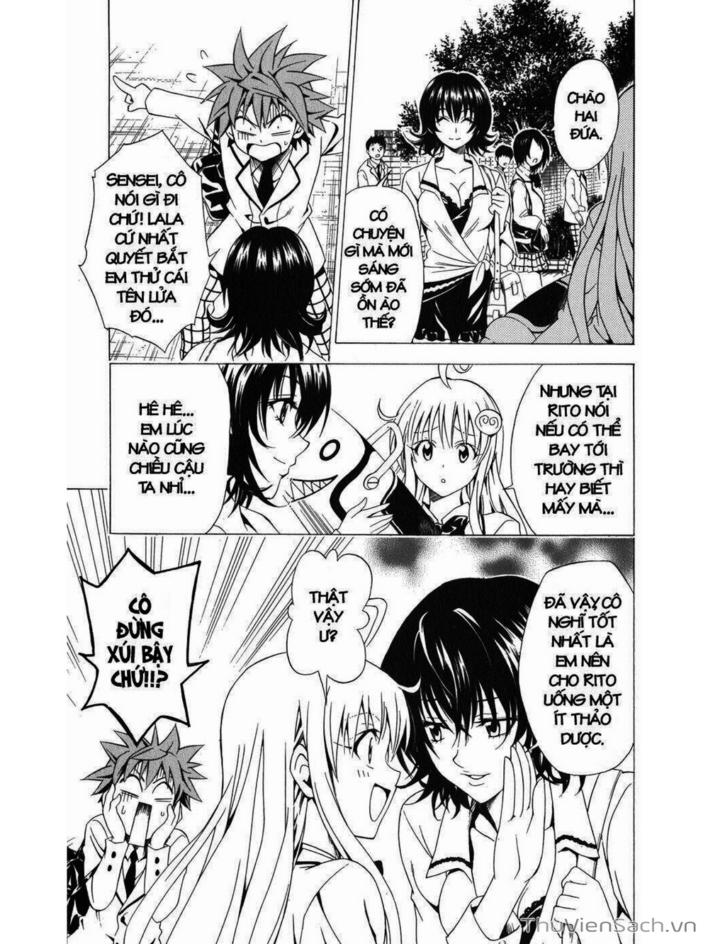 Truyện Tranh Bóng Tối Hoàng Kim - To Love Ru Darkness trang 8