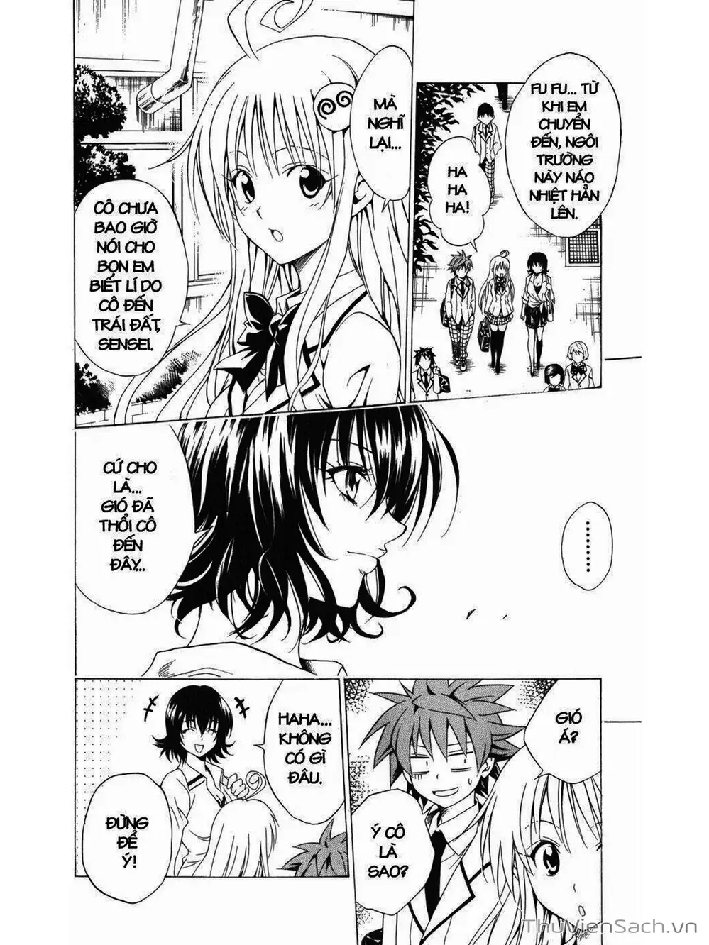 Truyện Tranh Bóng Tối Hoàng Kim - To Love Ru Darkness trang 8