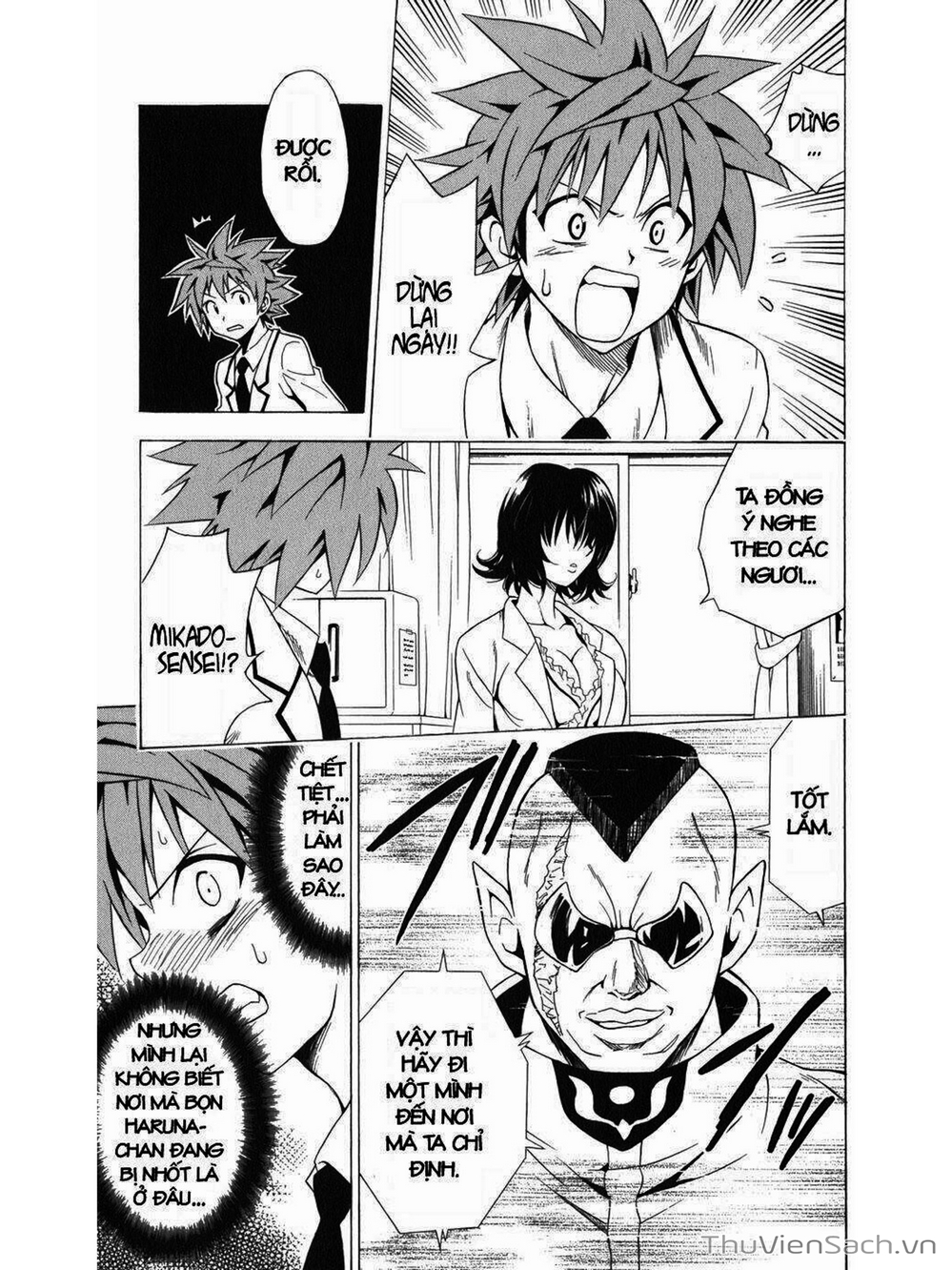 Truyện Tranh Bóng Tối Hoàng Kim - To Love Ru Darkness trang 8