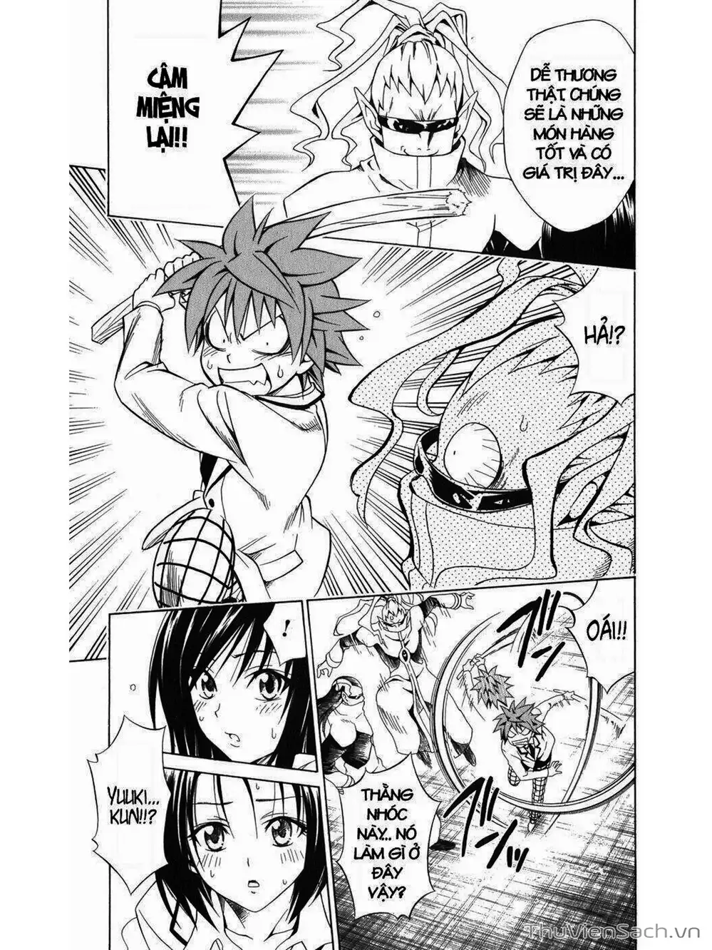 Truyện Tranh Bóng Tối Hoàng Kim - To Love Ru Darkness trang 8