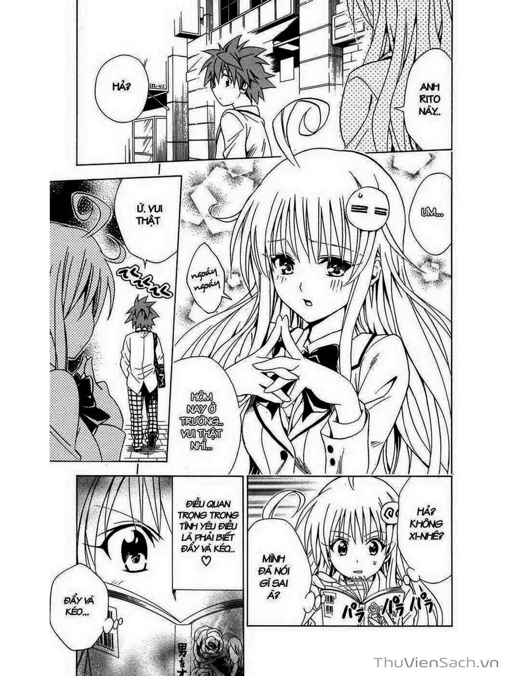 Truyện Tranh Bóng Tối Hoàng Kim - To Love Ru Darkness trang 8