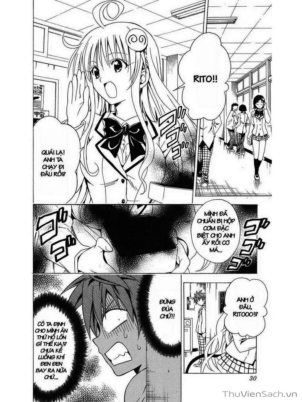 Truyện Tranh Bóng Tối Hoàng Kim - To Love Ru Darkness trang 8