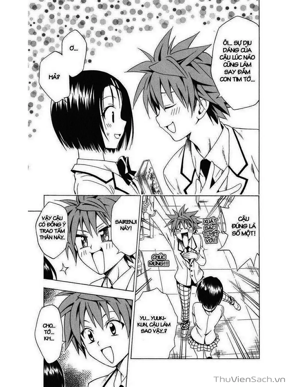 Truyện Tranh Bóng Tối Hoàng Kim - To Love Ru Darkness trang 8