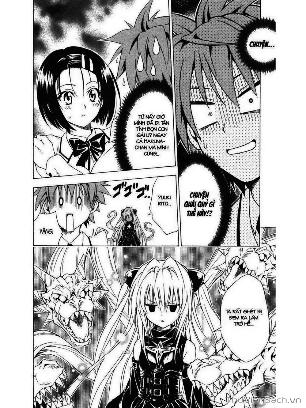 Truyện Tranh Bóng Tối Hoàng Kim - To Love Ru Darkness trang 8