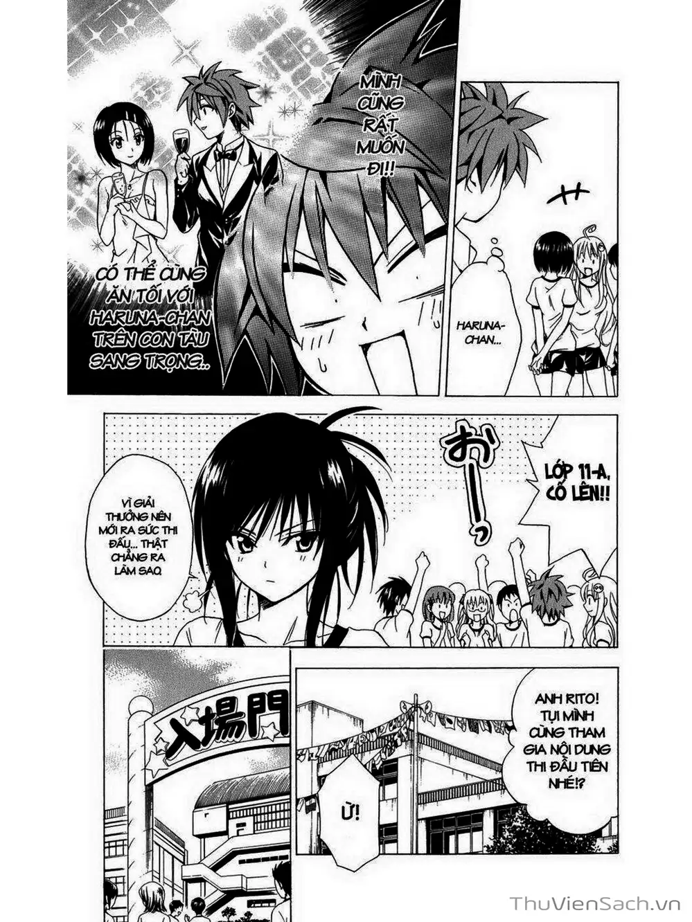 Truyện Tranh Bóng Tối Hoàng Kim - To Love Ru Darkness trang 8