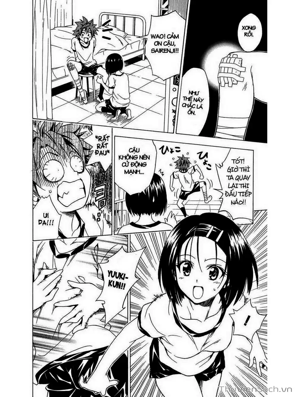 Truyện Tranh Bóng Tối Hoàng Kim - To Love Ru Darkness trang 8