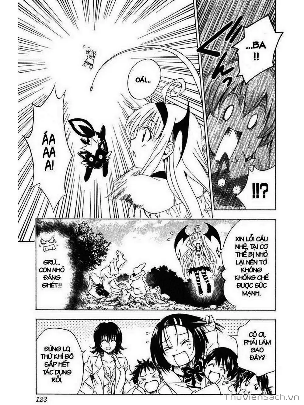 Truyện Tranh Bóng Tối Hoàng Kim - To Love Ru Darkness trang 8