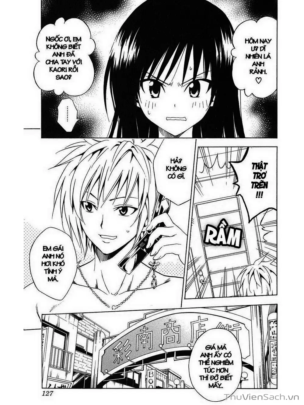 Truyện Tranh Bóng Tối Hoàng Kim - To Love Ru Darkness trang 8