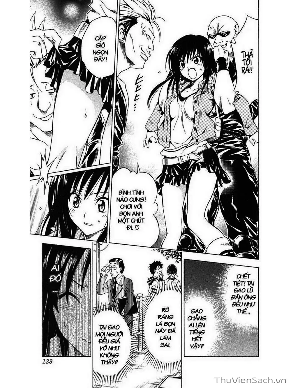 Truyện Tranh Bóng Tối Hoàng Kim - To Love Ru Darkness trang 8