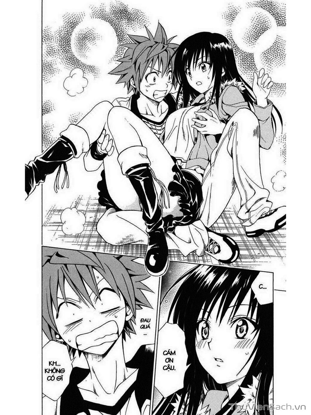 Truyện Tranh Bóng Tối Hoàng Kim - To Love Ru Darkness trang 8