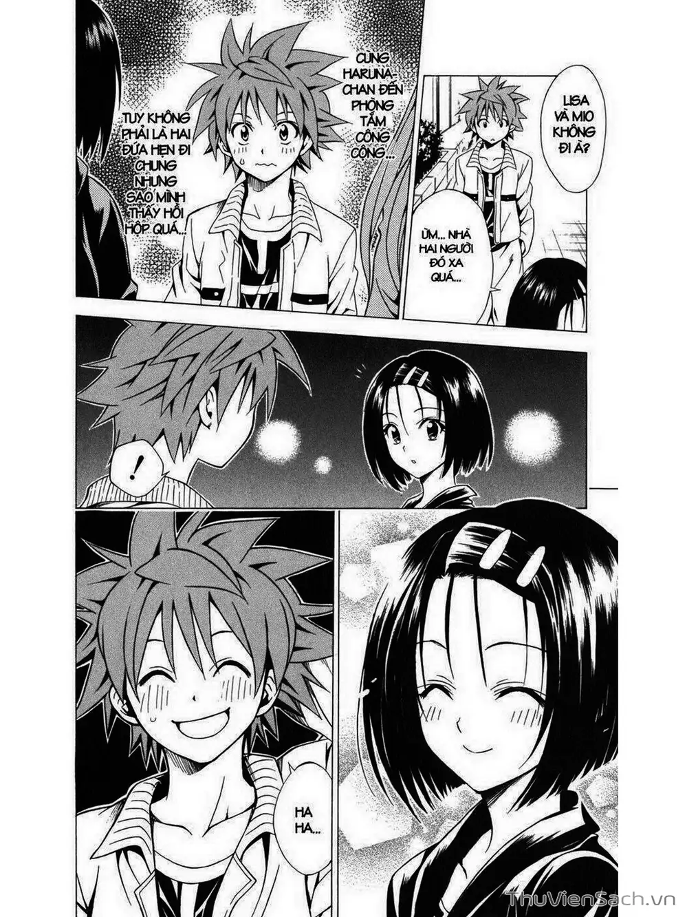 Truyện Tranh Bóng Tối Hoàng Kim - To Love Ru Darkness trang 8