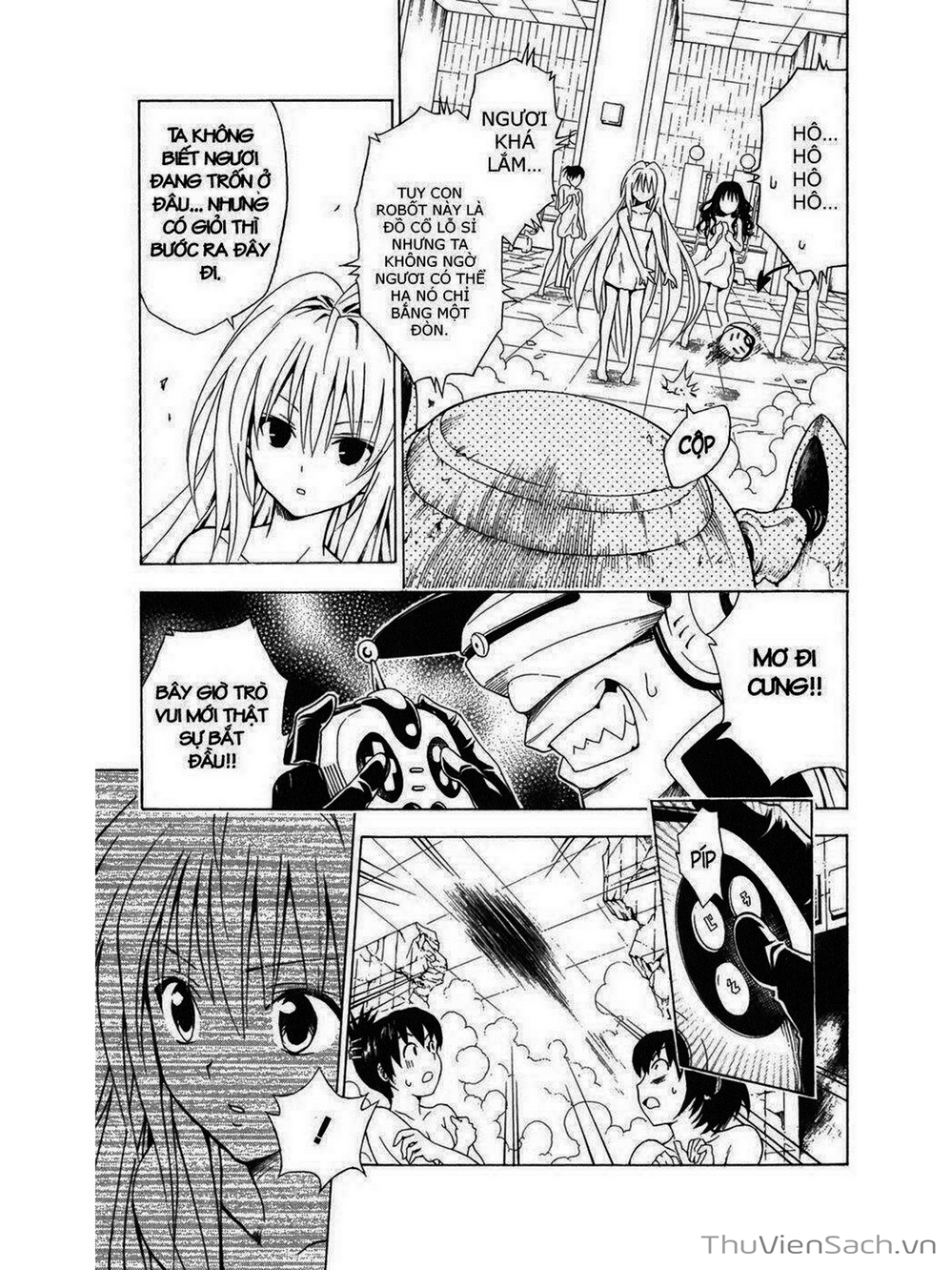 Truyện Tranh Bóng Tối Hoàng Kim - To Love Ru Darkness trang 8