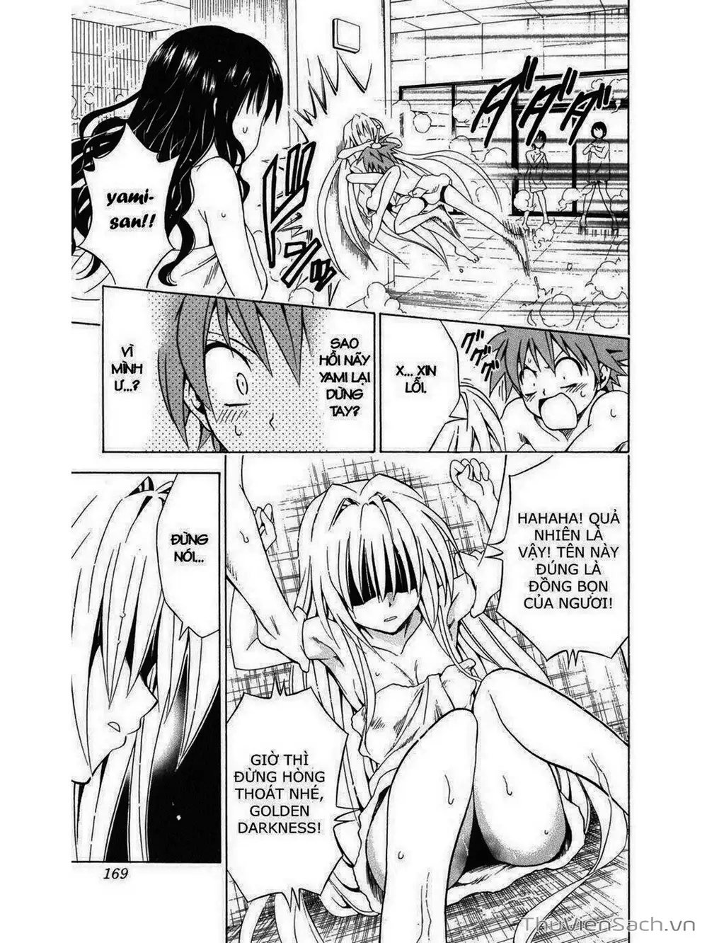 Truyện Tranh Bóng Tối Hoàng Kim - To Love Ru Darkness trang 8