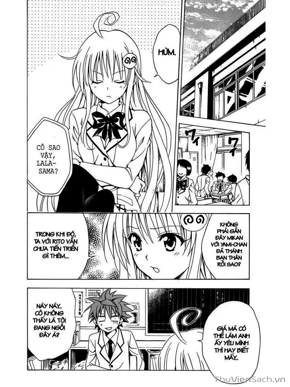 Truyện Tranh Bóng Tối Hoàng Kim - To Love Ru Darkness trang 8