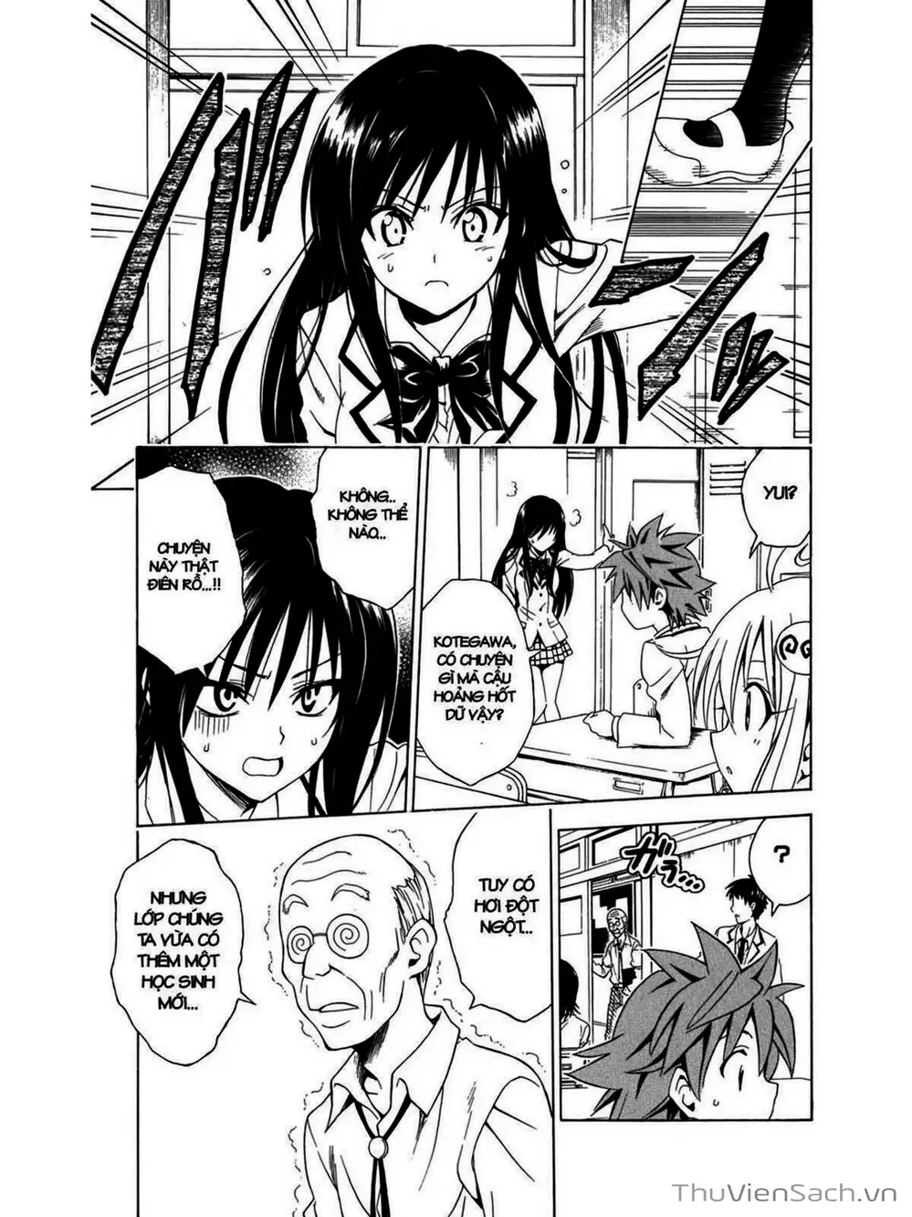 Truyện Tranh Bóng Tối Hoàng Kim - To Love Ru Darkness trang 8