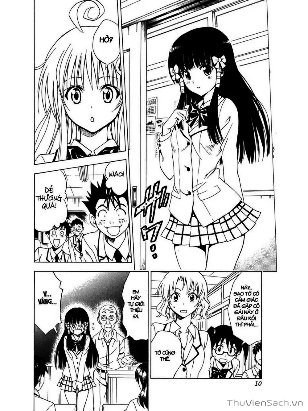 Truyện Tranh Bóng Tối Hoàng Kim - To Love Ru Darkness trang 8