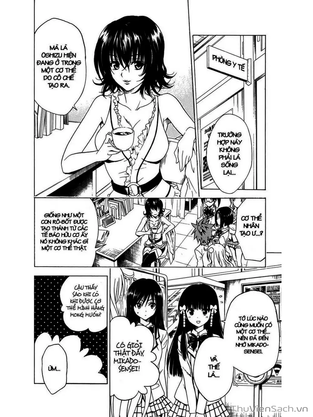 Truyện Tranh Bóng Tối Hoàng Kim - To Love Ru Darkness trang 8