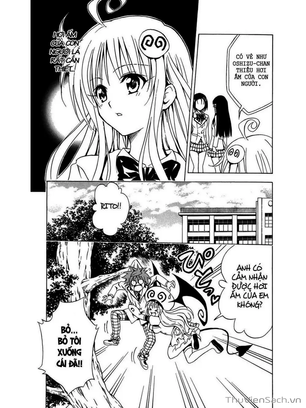 Truyện Tranh Bóng Tối Hoàng Kim - To Love Ru Darkness trang 8