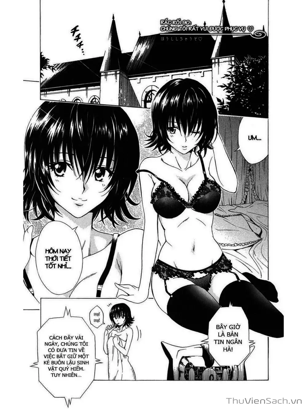 Truyện Tranh Bóng Tối Hoàng Kim - To Love Ru Darkness trang 8