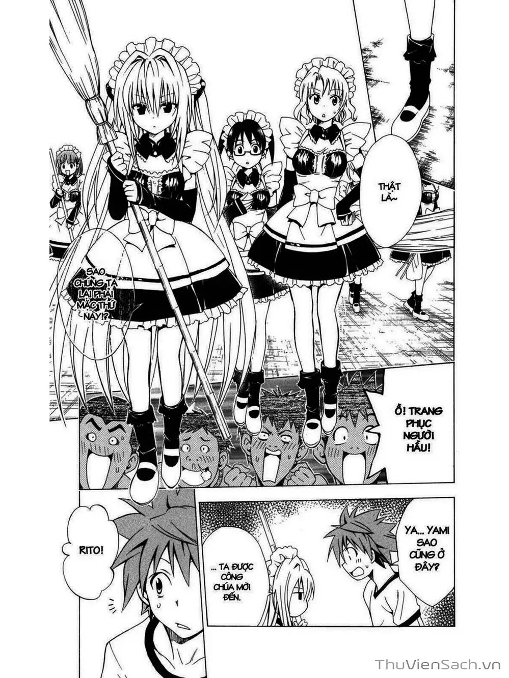 Truyện Tranh Bóng Tối Hoàng Kim - To Love Ru Darkness trang 8