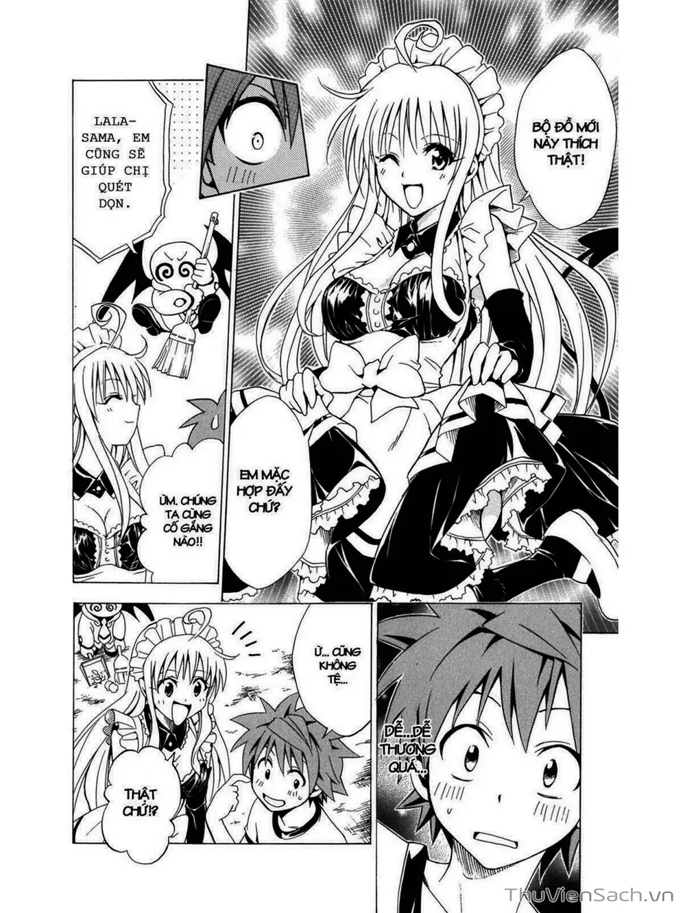 Truyện Tranh Bóng Tối Hoàng Kim - To Love Ru Darkness trang 8