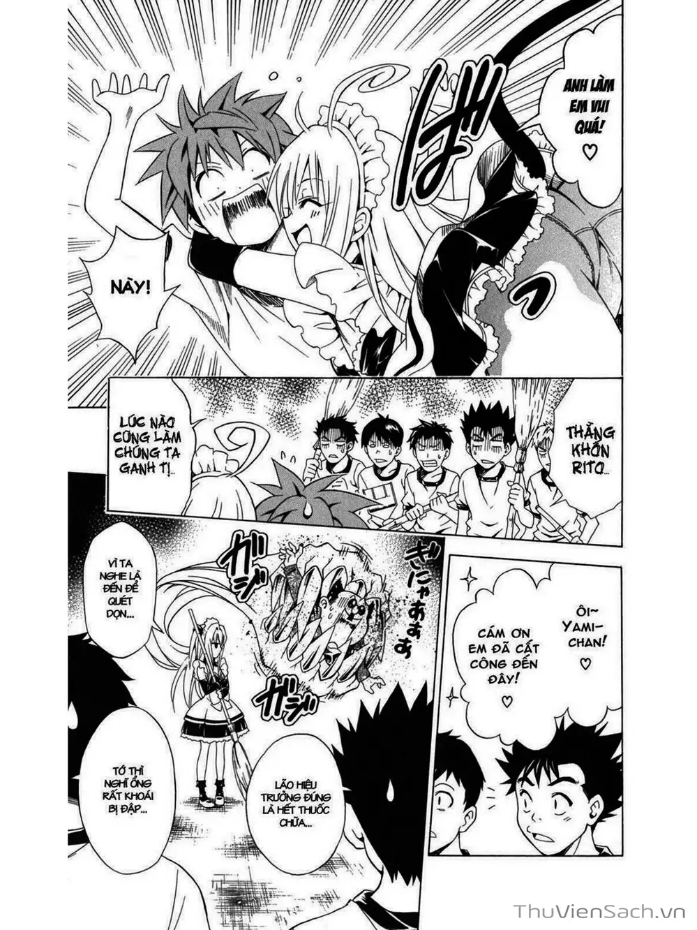 Truyện Tranh Bóng Tối Hoàng Kim - To Love Ru Darkness trang 8