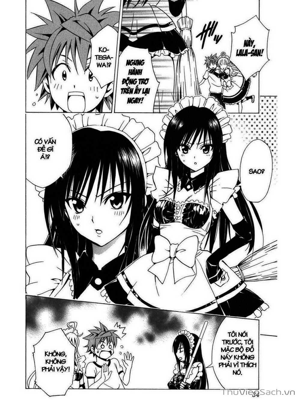 Truyện Tranh Bóng Tối Hoàng Kim - To Love Ru Darkness trang 8