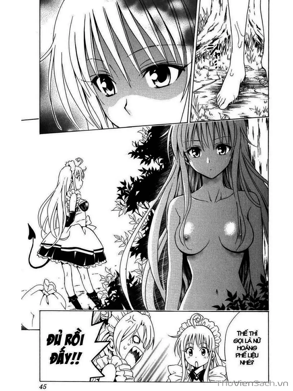 Truyện Tranh Bóng Tối Hoàng Kim - To Love Ru Darkness trang 8