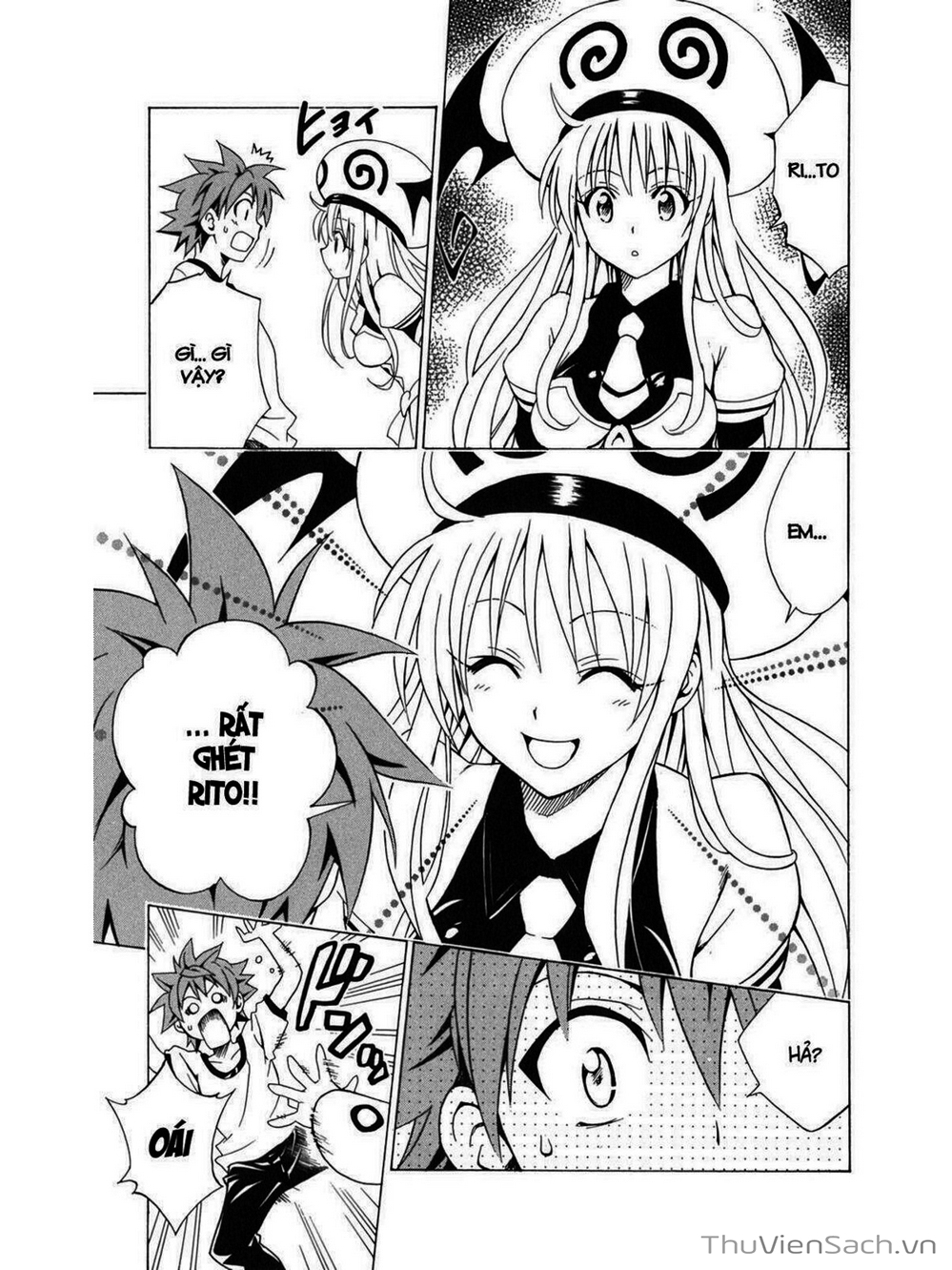 Truyện Tranh Bóng Tối Hoàng Kim - To Love Ru Darkness trang 8