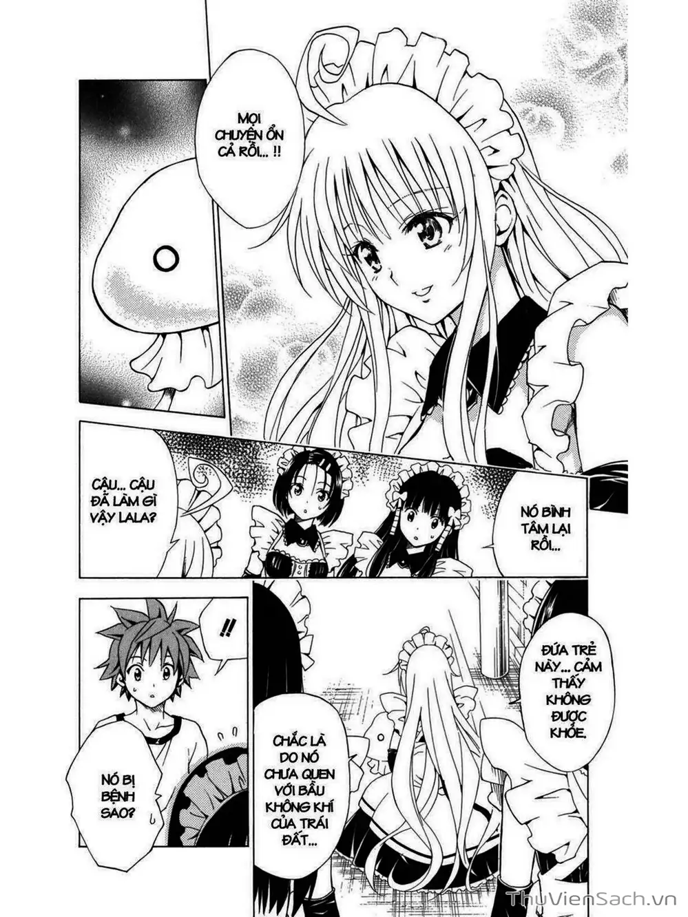 Truyện Tranh Bóng Tối Hoàng Kim - To Love Ru Darkness trang 8