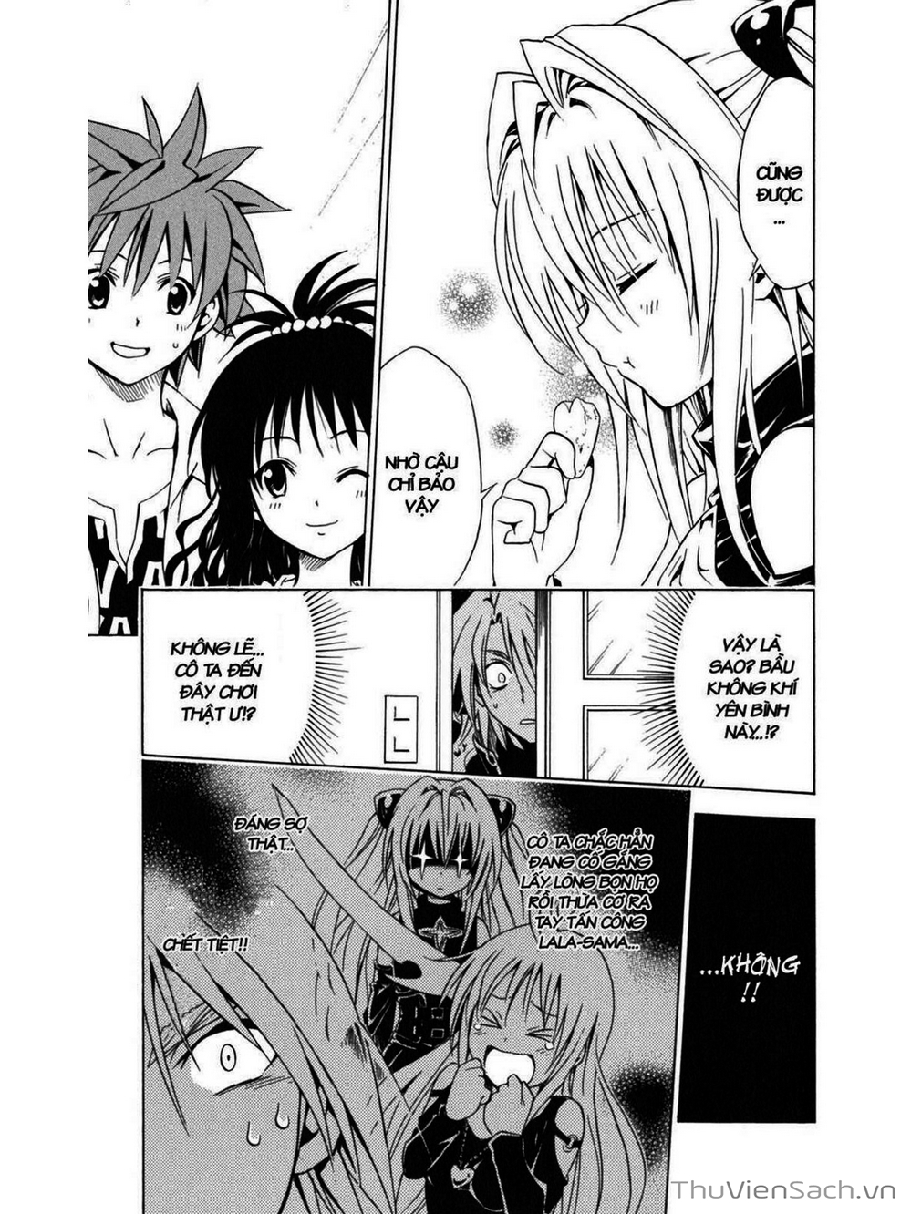 Truyện Tranh Bóng Tối Hoàng Kim - To Love Ru Darkness trang 8