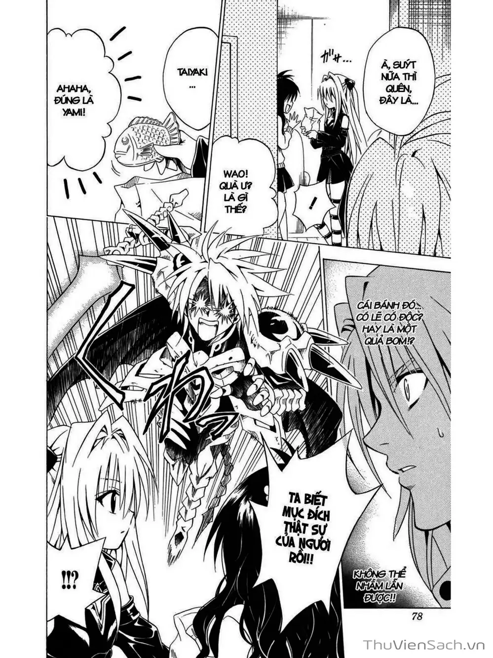 Truyện Tranh Bóng Tối Hoàng Kim - To Love Ru Darkness trang 8