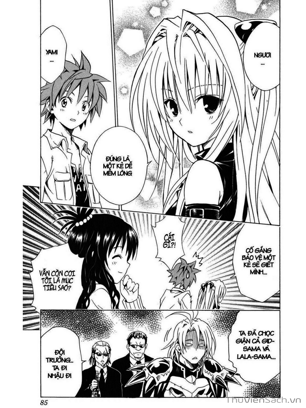 Truyện Tranh Bóng Tối Hoàng Kim - To Love Ru Darkness trang 8