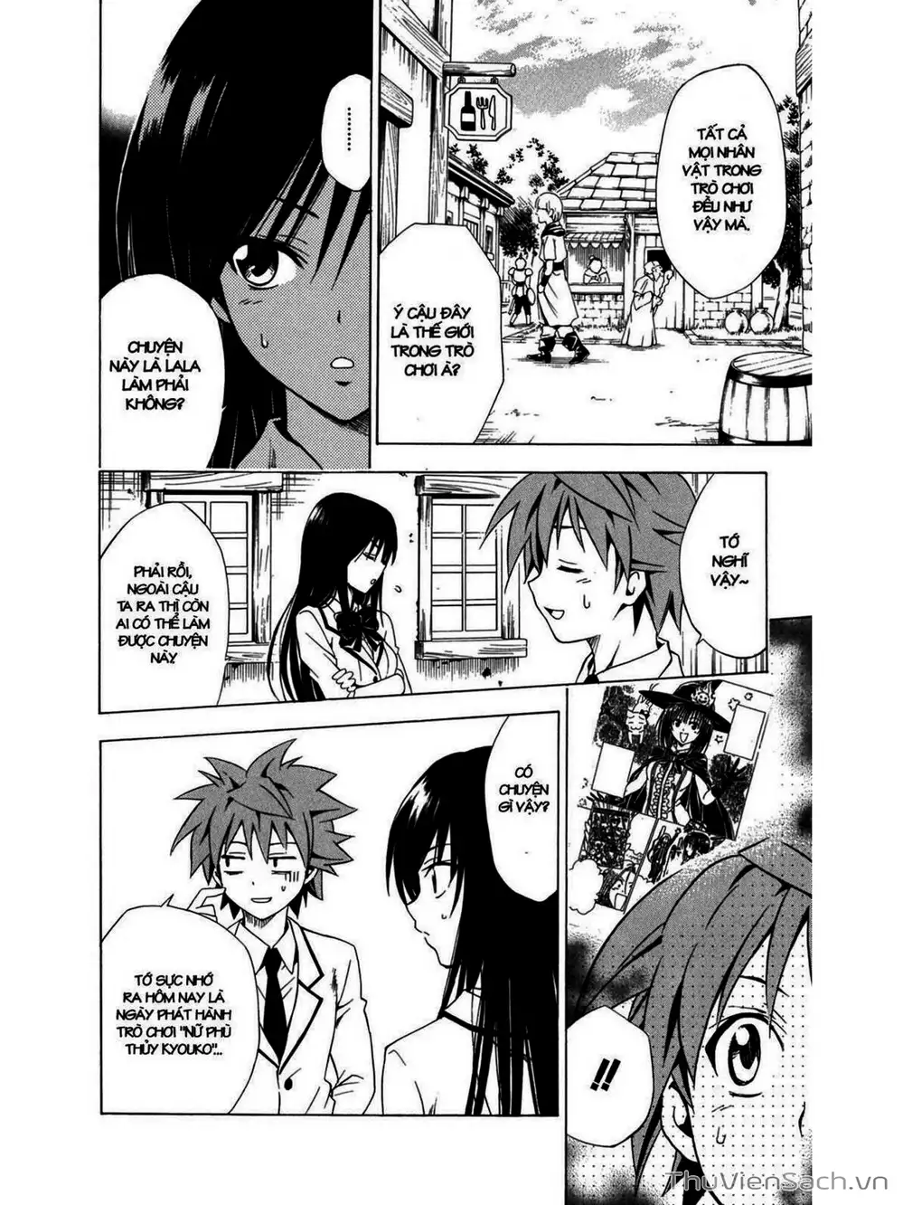 Truyện Tranh Bóng Tối Hoàng Kim - To Love Ru Darkness trang 8