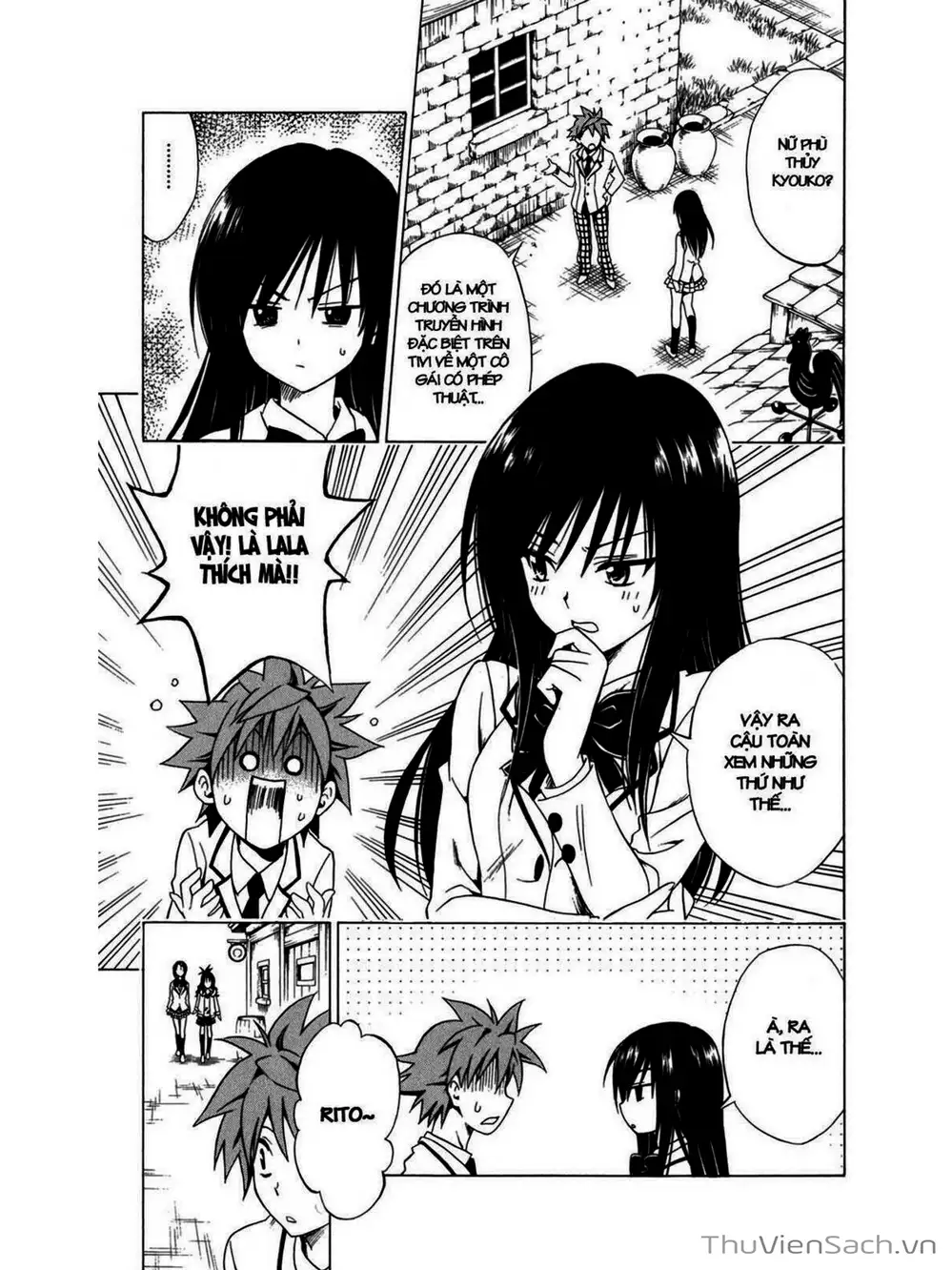 Truyện Tranh Bóng Tối Hoàng Kim - To Love Ru Darkness trang 8