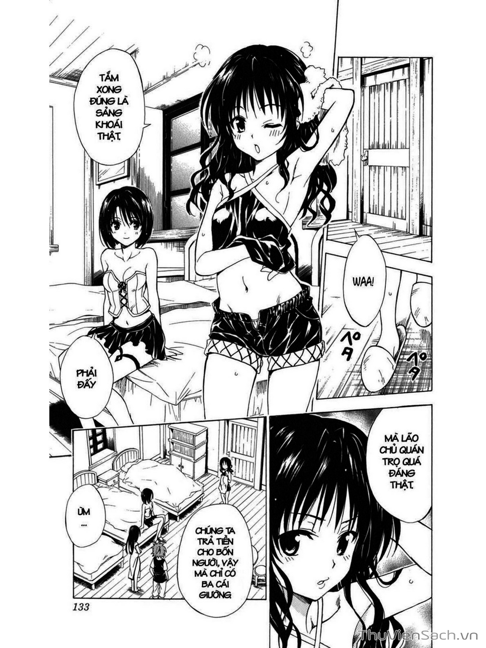 Truyện Tranh Bóng Tối Hoàng Kim - To Love Ru Darkness trang 2014