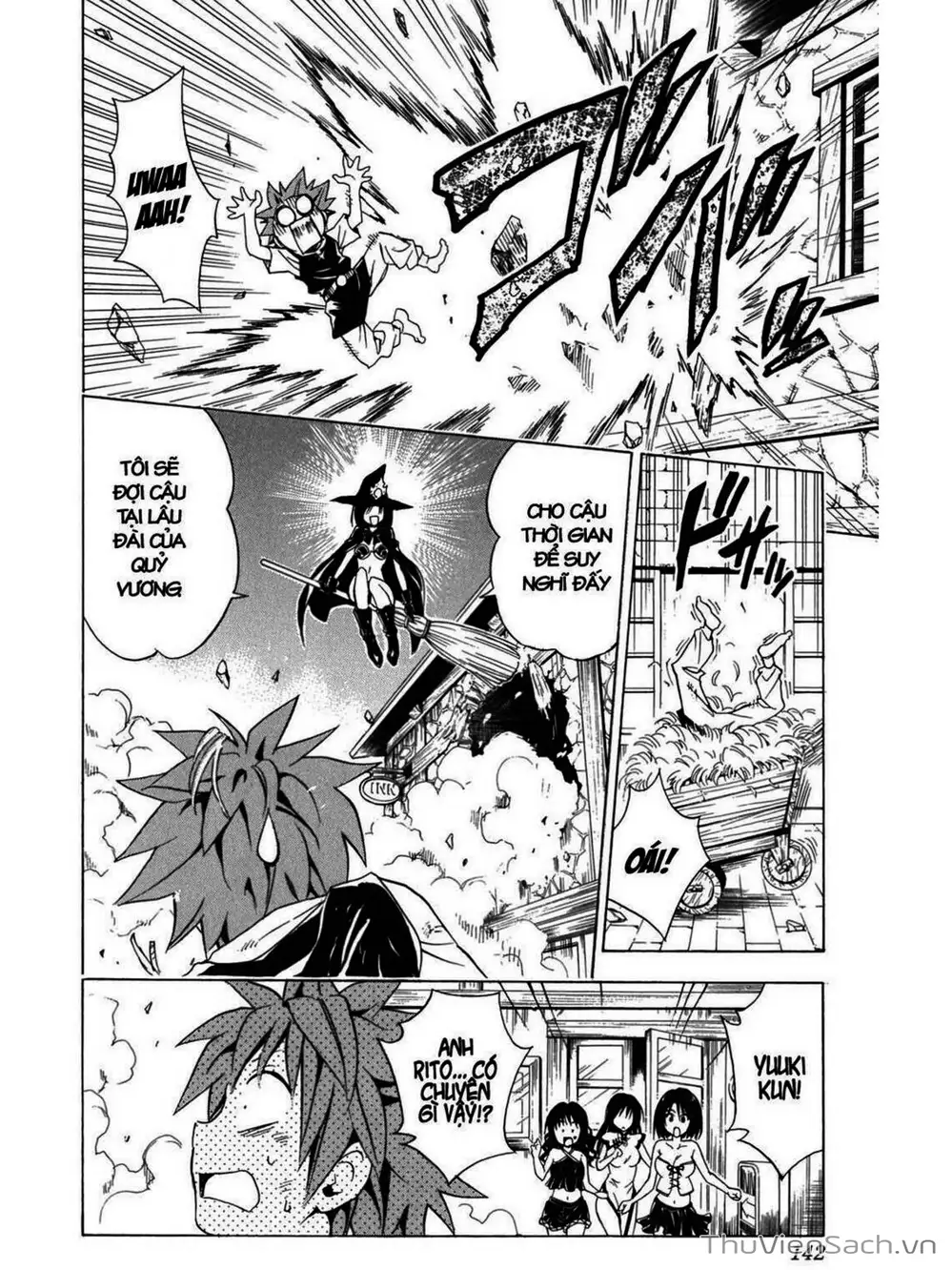 Truyện Tranh Bóng Tối Hoàng Kim - To Love Ru Darkness trang 8