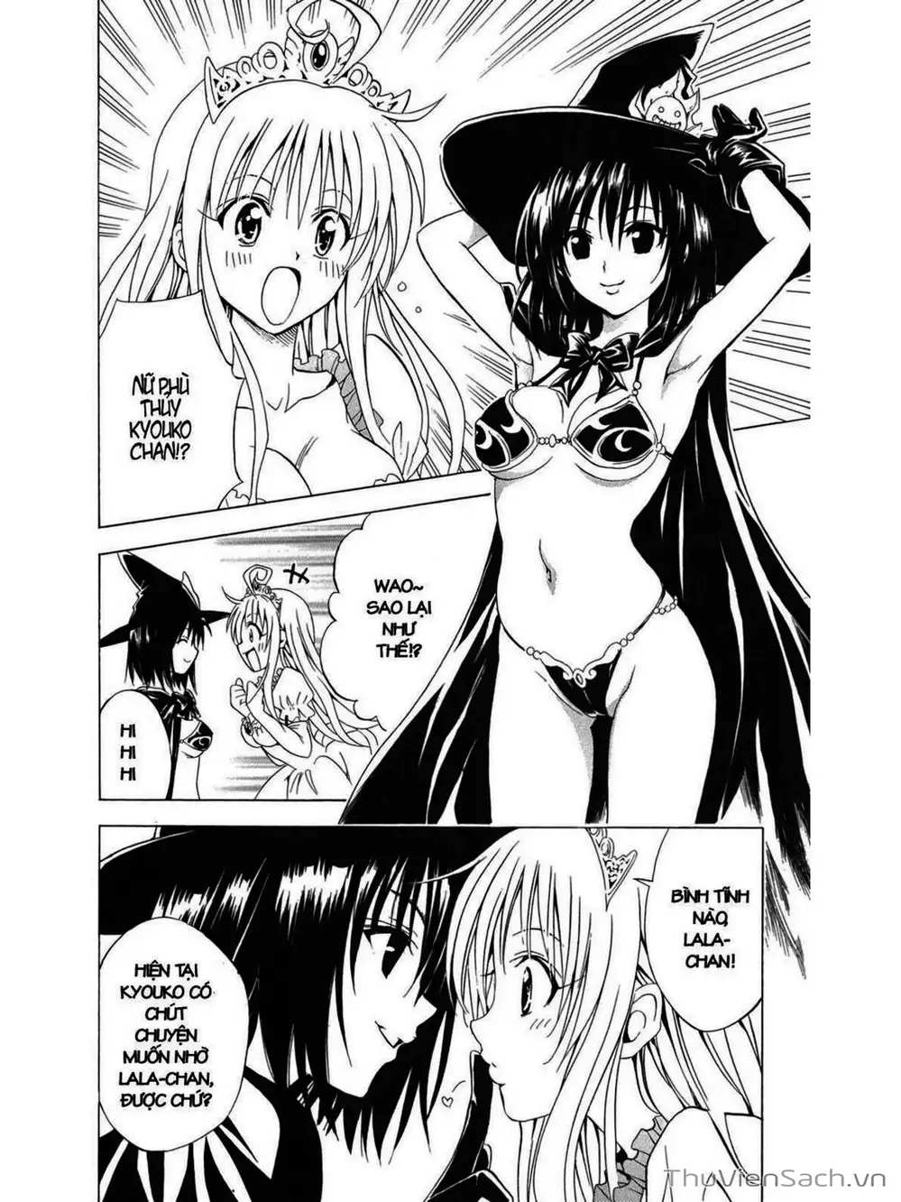 Truyện Tranh Bóng Tối Hoàng Kim - To Love Ru Darkness trang 8