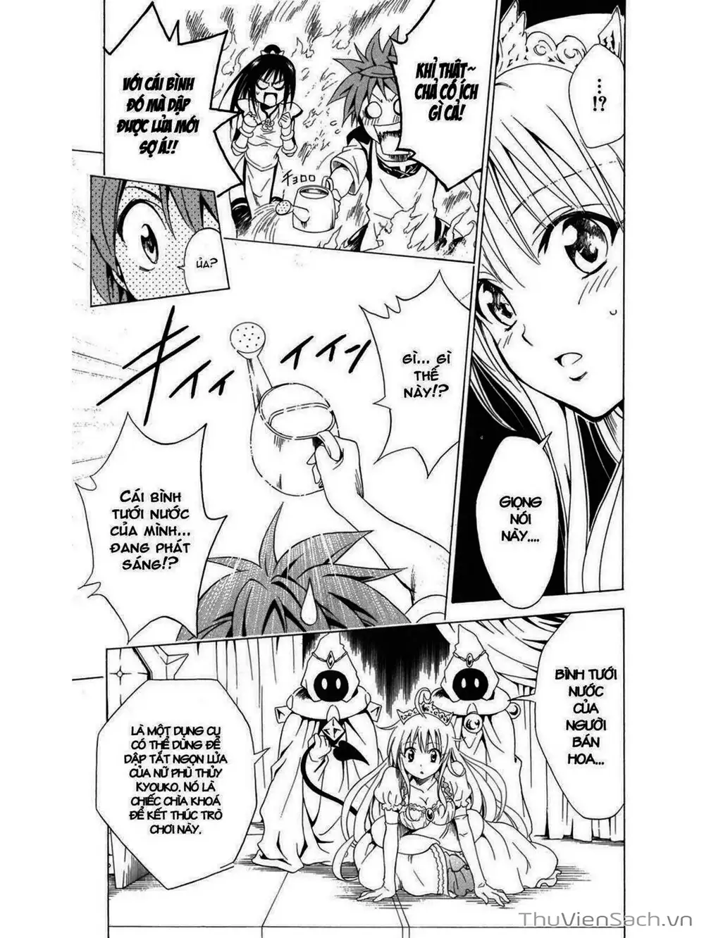 Truyện Tranh Bóng Tối Hoàng Kim - To Love Ru Darkness trang 8