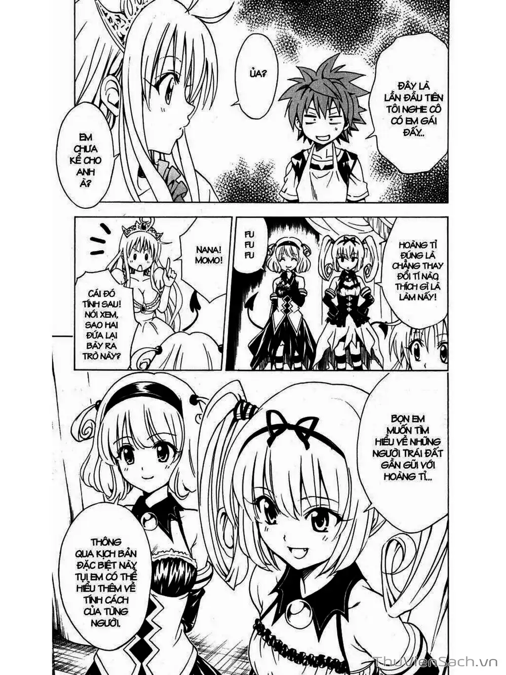 Truyện Tranh Bóng Tối Hoàng Kim - To Love Ru Darkness trang 8