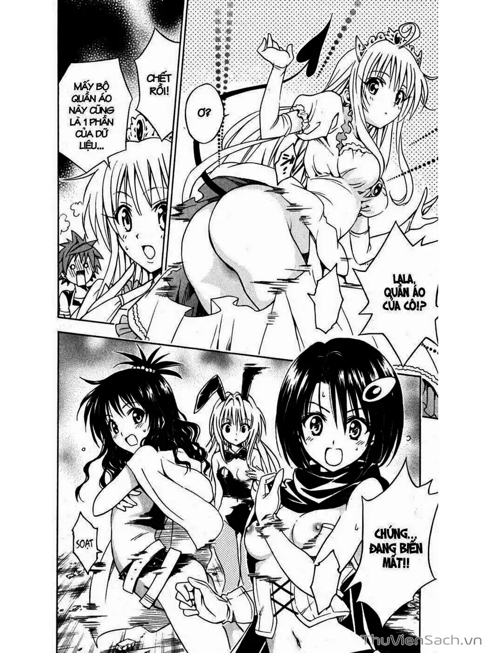 Truyện Tranh Bóng Tối Hoàng Kim - To Love Ru Darkness trang 8