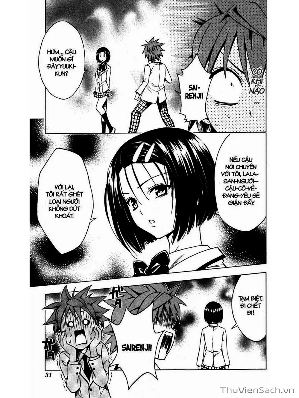 Truyện Tranh Bóng Tối Hoàng Kim - To Love Ru Darkness trang 8