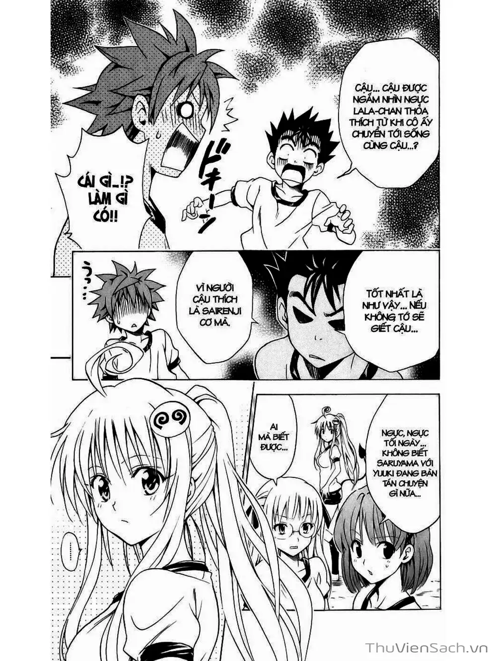 Truyện Tranh Bóng Tối Hoàng Kim - To Love Ru Darkness trang 8